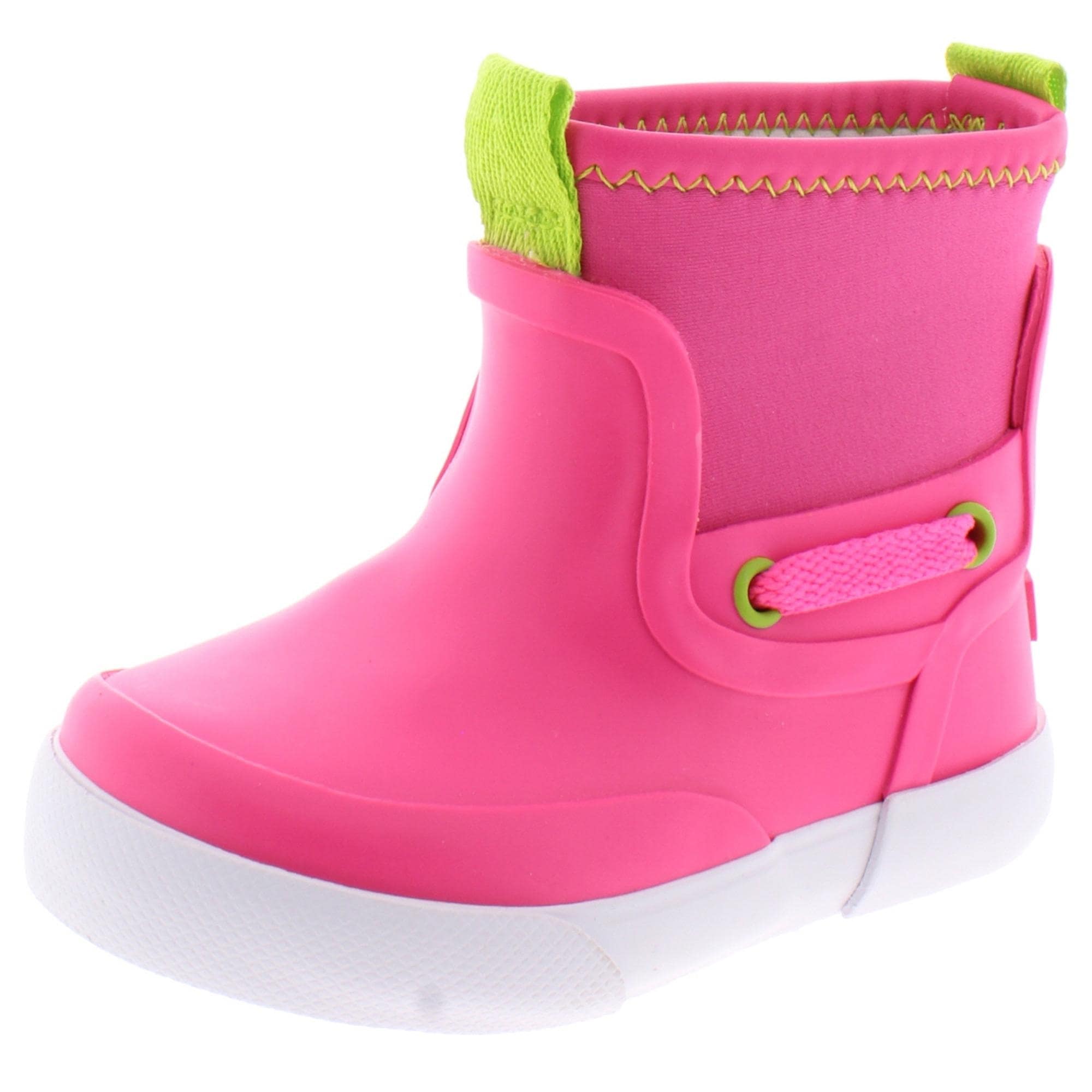 pink sperry boots