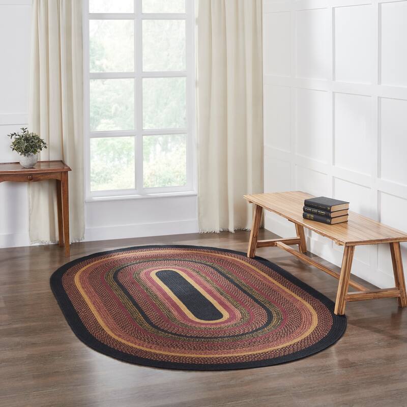 Heritage Farms Jute Rug Oval w/ Pad 60x96 - 3'6"