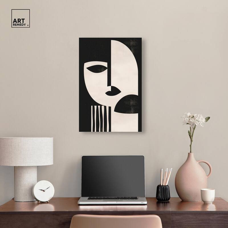 The Mask III Canvas by Art Remedy, Gallery Wrapped