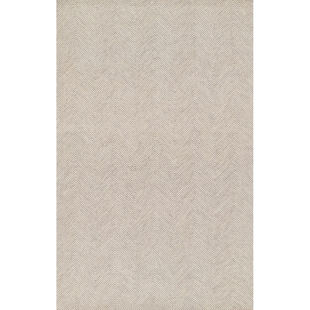 Momeni Charles Hand-tufted Wool Chevron Pattern Area Rug