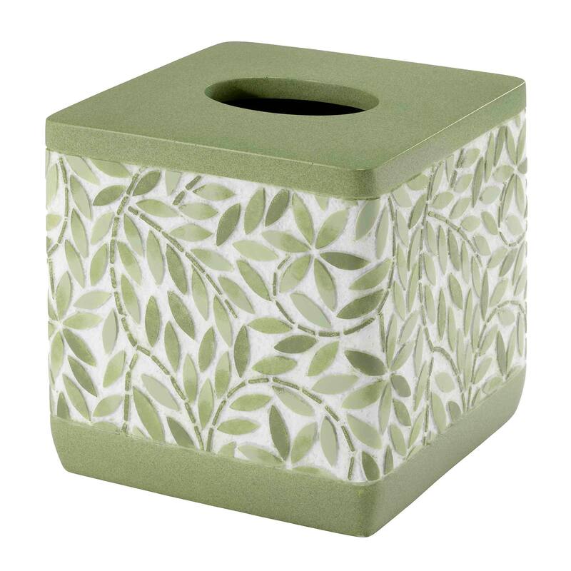 Avanti Linens Stratford Green Tissue Cover - Tissue Cover