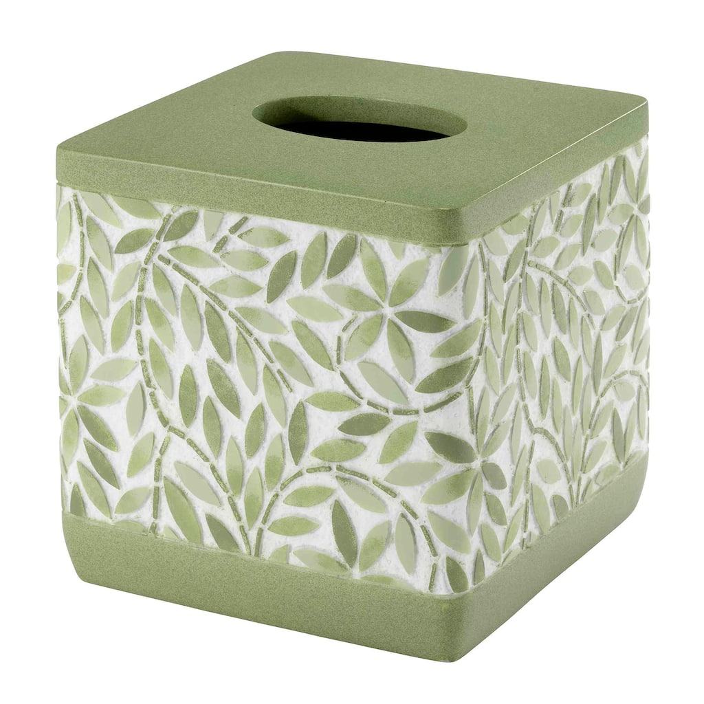 Avanti Linens Stratford Green Tissue Cover - Tissue Cover