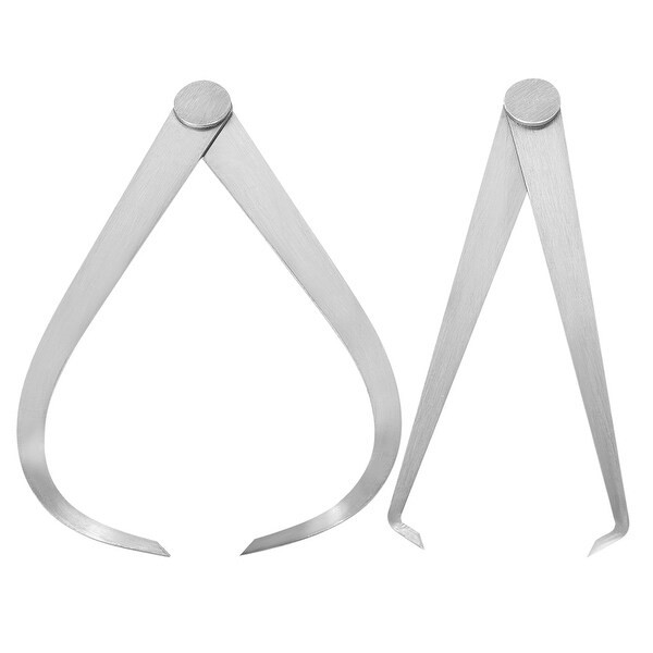 150mm 6-inch Inside Outside Caliper Firm Friction Joint Measuring Tool 1 Pair - 150mm 6-inch