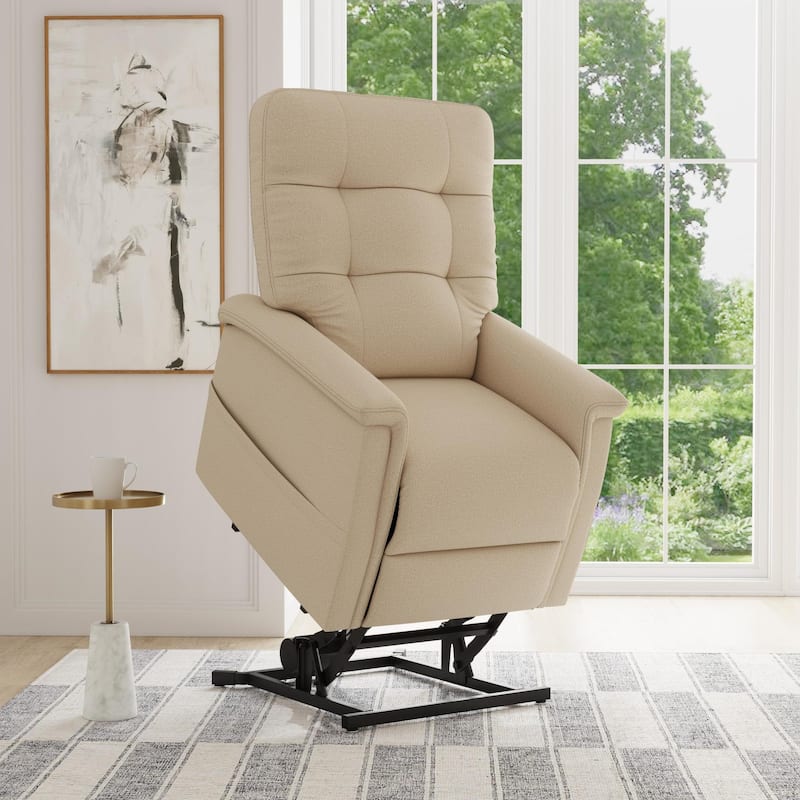 Diana Tan Power Lift Recliner by Flexsteel