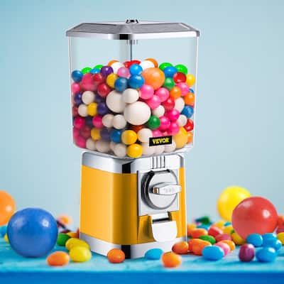 VEVOR 17in Vending Machine Classic Gumball Bank Huge Load Capacity Candy Gumball Machine Mini