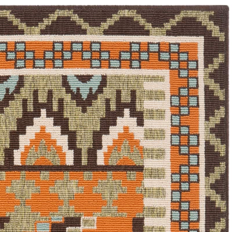 SAFAVIEH Veranda Vitaline Indoor/ Outdoor Waterproof Patio Backyard Rug