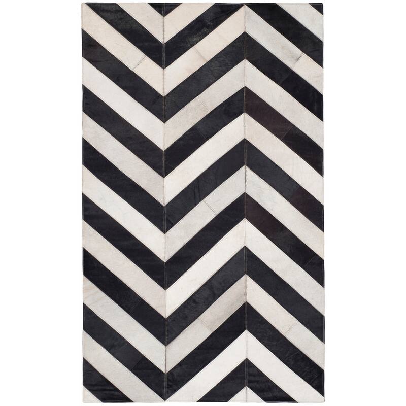 SAFAVIEH Handmade Studio Leather Khalilah Modern Leather Rug