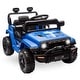 preview thumbnail 36 of 40, Ride On Truck for Kids, 12V Battery Powered Toy Car with Remote Control Blue