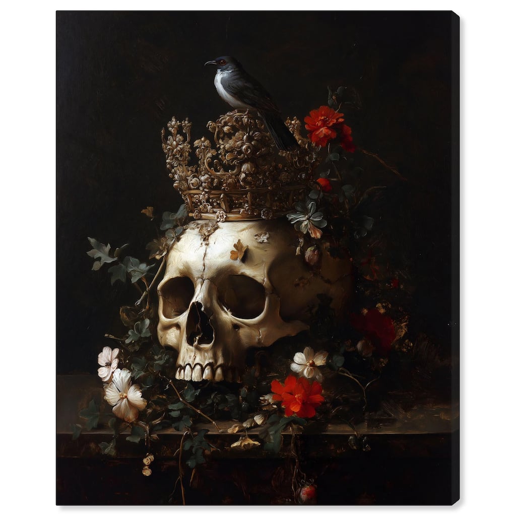 Skull's Legacy Canvas by Art Remedy, Gallery Wrapped