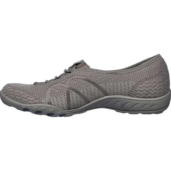 skechers breathe easy taupe