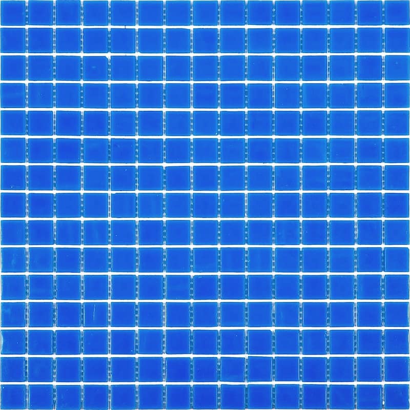 Apollo tile 12" x 12" Dune Glossy Denim Blue Glass Tile (20 sq ft/case) - 20 Pack