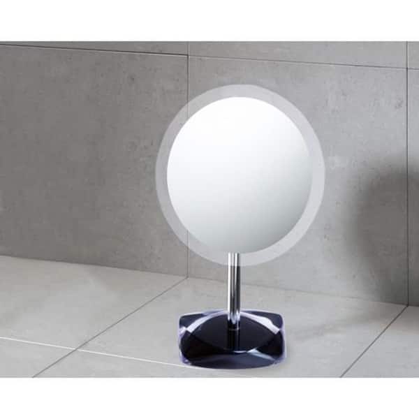 slide 2 of 5, Nameeks Gedy Collection Free Standing Make-Up Mirror Black