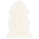 preview thumbnail 81 of 96, SAFAVIEH Handmade Natural Sheepskin Leanca 3.4-inch Thick Rug