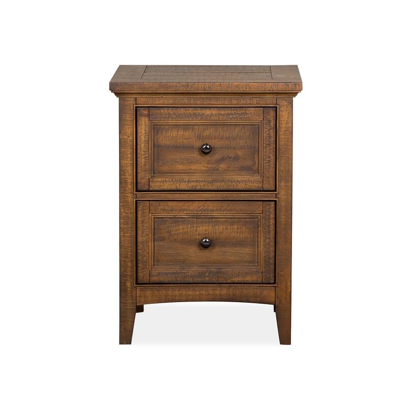 Magnussen Home Bay Creek Toasted Nutmeg Small Drawer Nightstand