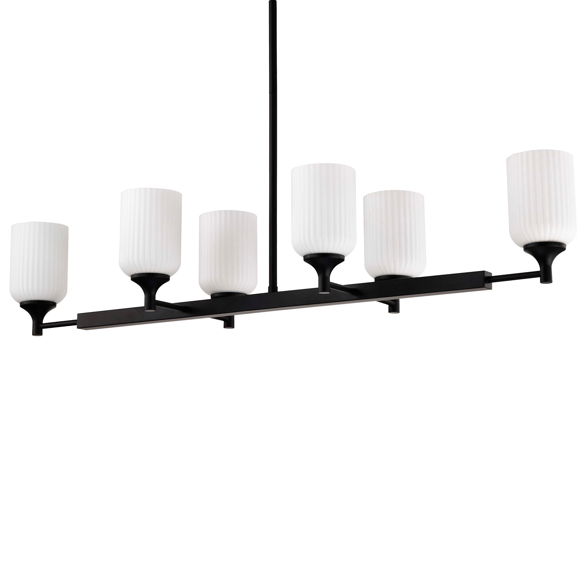 Nuvo Lighting 60/8649 Solara 6 Light 40" Wide Linear Pendant