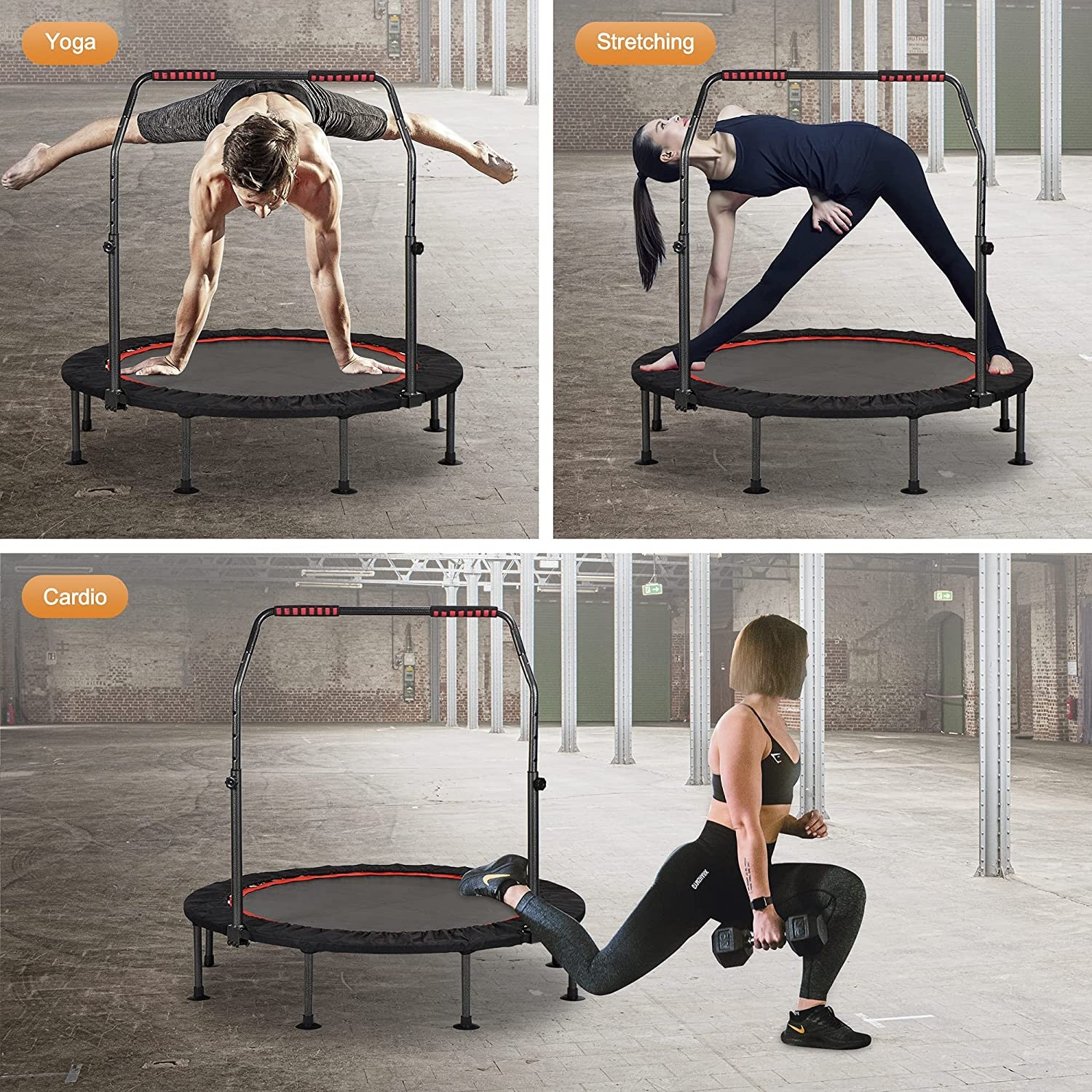 Marcy folding fitness hotsell trampoline