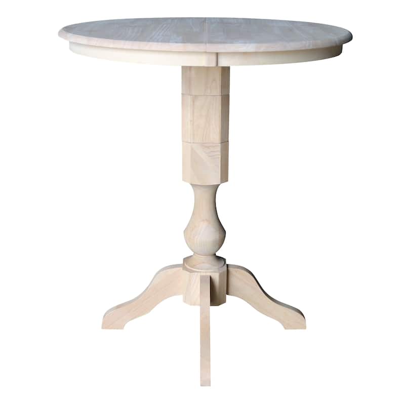 The Gray Barn Fairy Glen 36-in. Round Pedestal Table w/ 12-in. Leaf