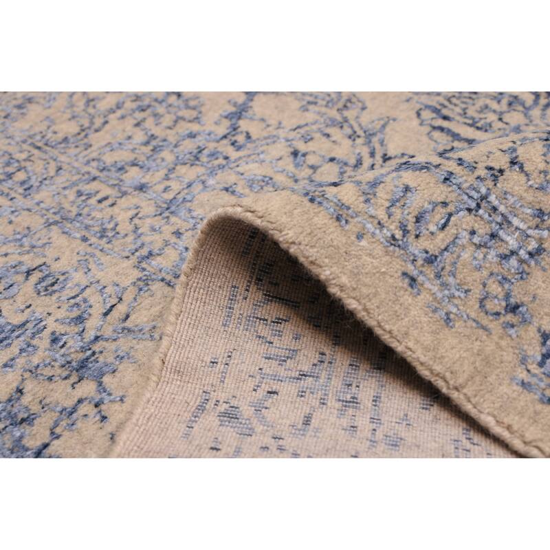 ECARPETGALLERY Hand Loomed Elysian Light Khaki Rug - 8'0 x 9'11