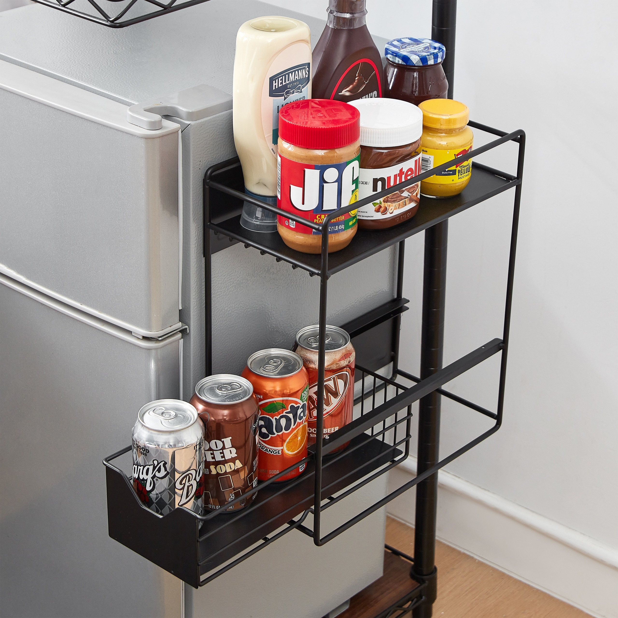 Suprima® Magnetic Fridge Sliding Shelf by DormCo