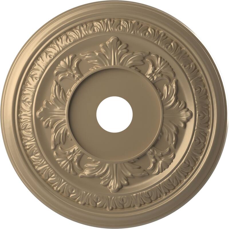 3 1/2" Inside Diameter - Baltimore Thermoformed PVC Ceiling Medallion