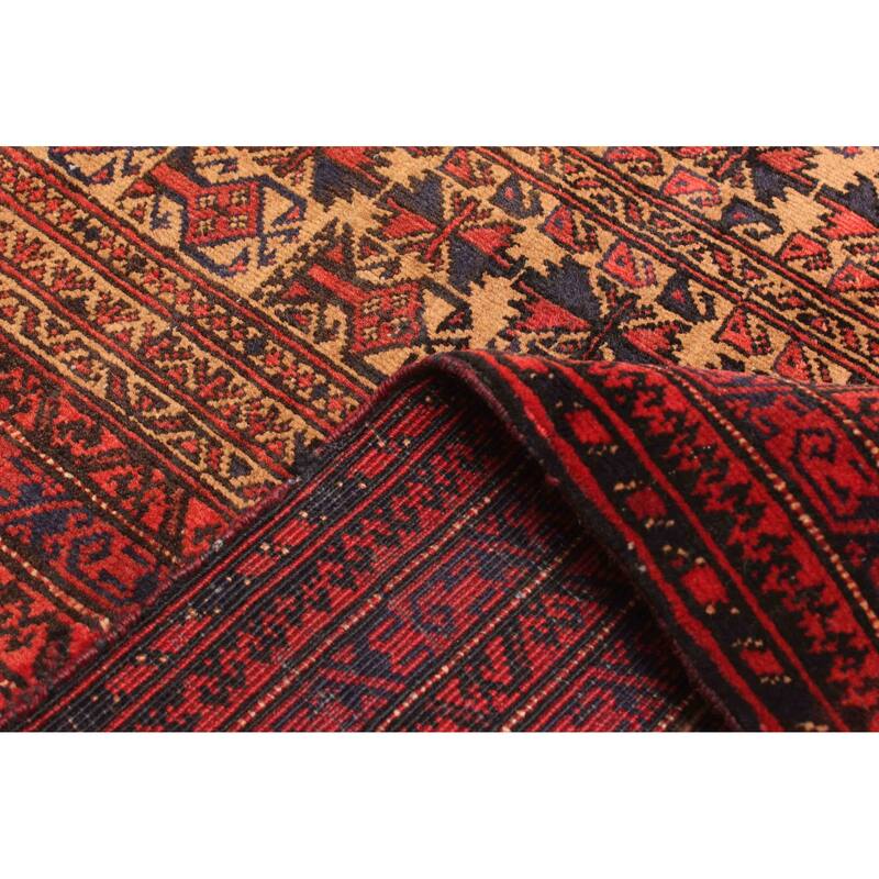 ECARPETGALLERY Hand-knotted Teimani Tan Wool Rug - 3'3 x 4'11