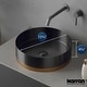 preview thumbnail 14 of 13, Karran Cinox Stainless Steel Round Vessel Sink