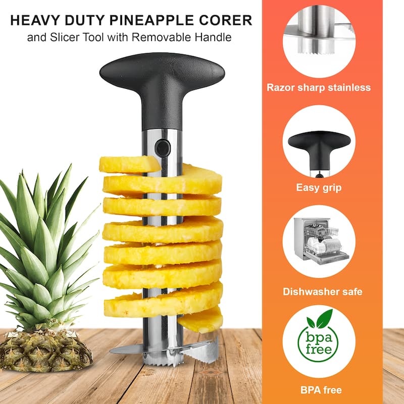 Cheer Collection Stainless Steel Pineapple Corer