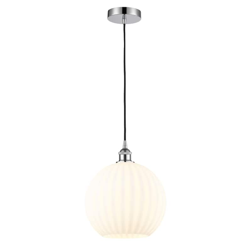Innovations Lighting 616-1P 14 12 White Venetian Pendant White