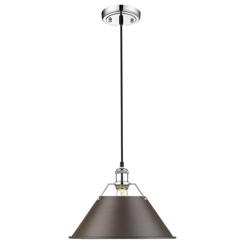 Golden Lighting 3306-L CH Orwell 14" Wide Pendant