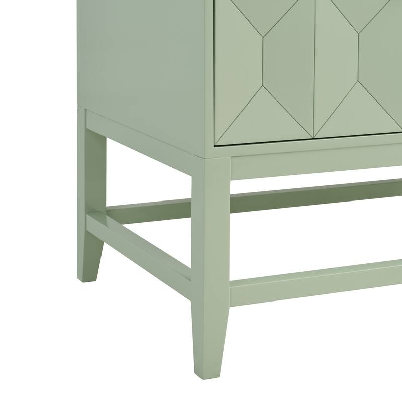 Emmeline 36" Single Vanity Cabinet, Pistachio