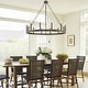 preview thumbnail 15 of 41, Update 12-light 40In Modern Farmhouse Wagon Wheel Chandelier