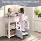 preview thumbnail 6 of 13, Toddler Step Stool for Bathroom Sink, Ronipic 2 Step Stools for Kids, Anti-Slip Stool