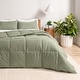 preview thumbnail 112 of 138, Bare Home Hypoallergenic Down Alternative Comforter Set Full - Sage