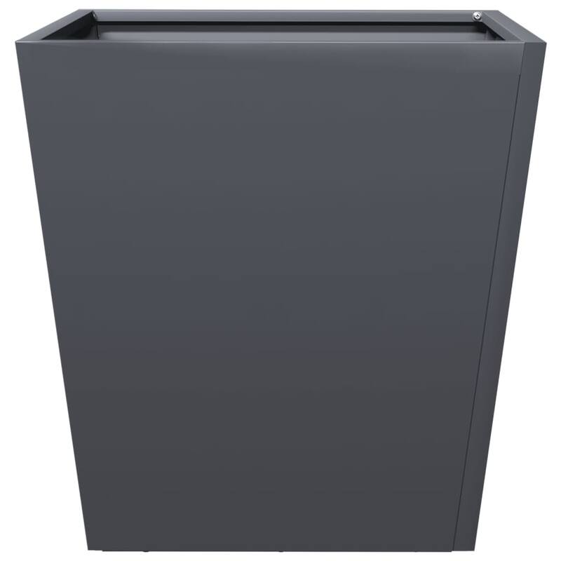 vidaXL Garden Planters Outdoor Flower Pot Patio Raised Bed Planter Box Steel