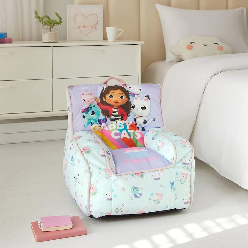 Gabby's Dollhouse Kids Bean Bag Chair