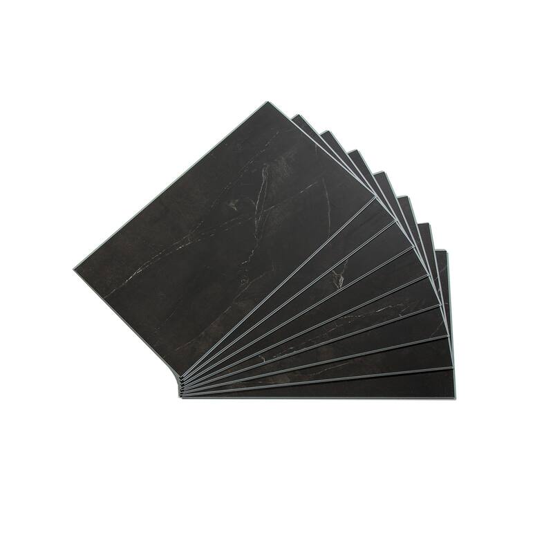 Palisade Vinyl Wall Tile - Black Ice - 8 Pack