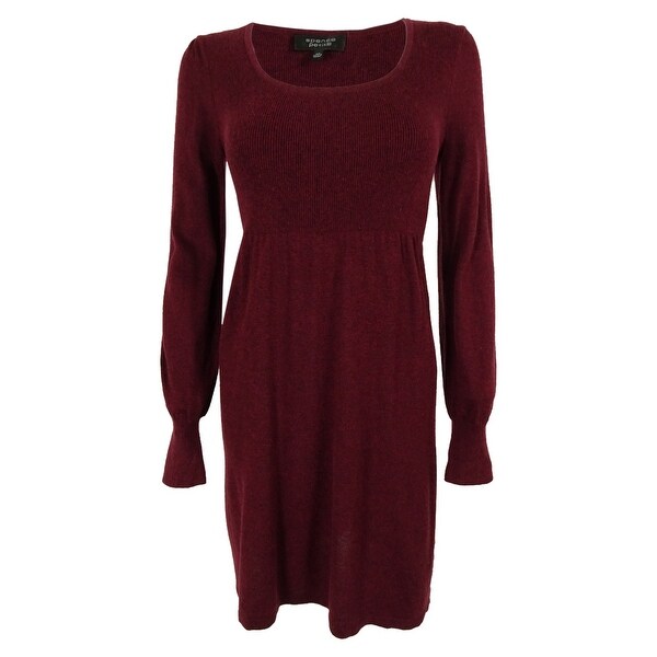 long ribbed sweater dress