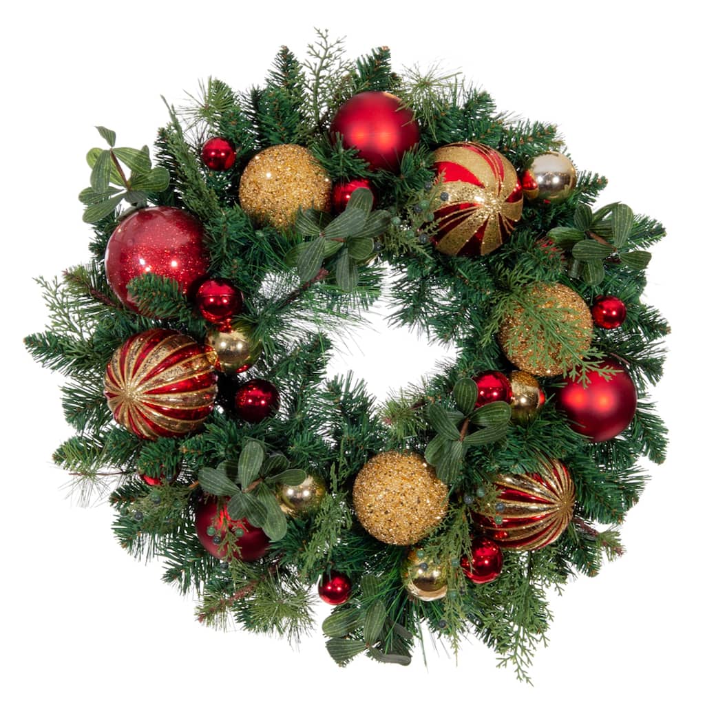 Village Lighting 24 in. Wreath - Christmas Classic