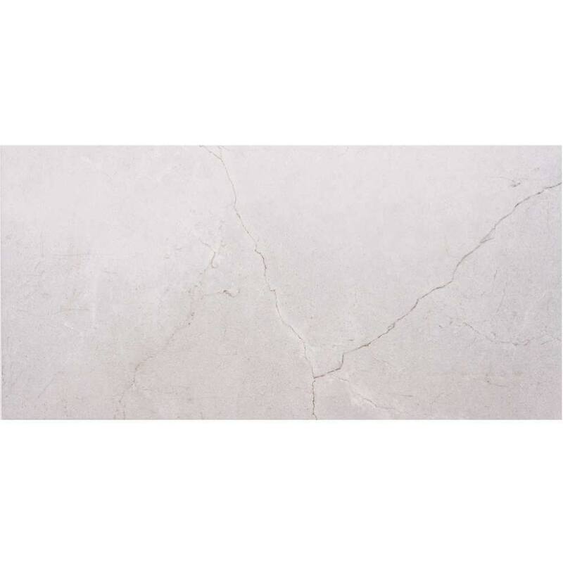 Bushwick 12in x 24in Grey Porcelain Floor and Wall Tile - Grey - Case of 10 (19.37 Sq. ft.)