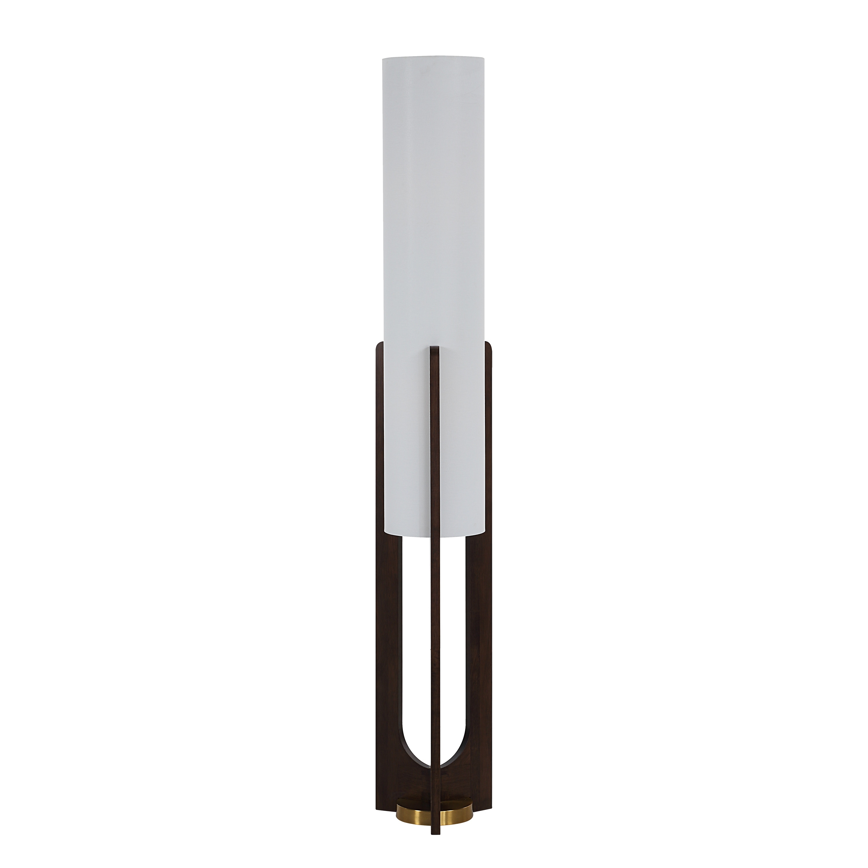 Everren Mael 63.13" Height Floor Lamps, Warm Gold