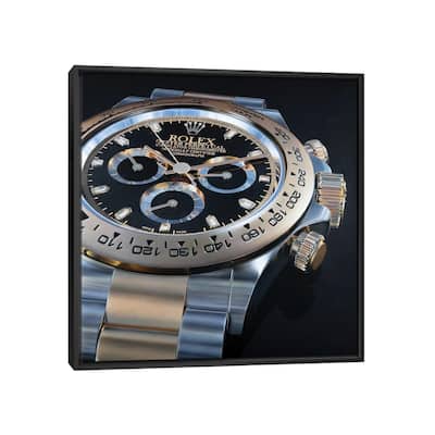 iCanvas "Rolex Daytona" by Johannes Wessmark Framed