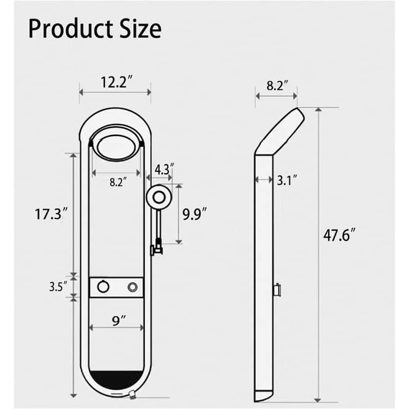 Bathroom Shower Faucet Set
