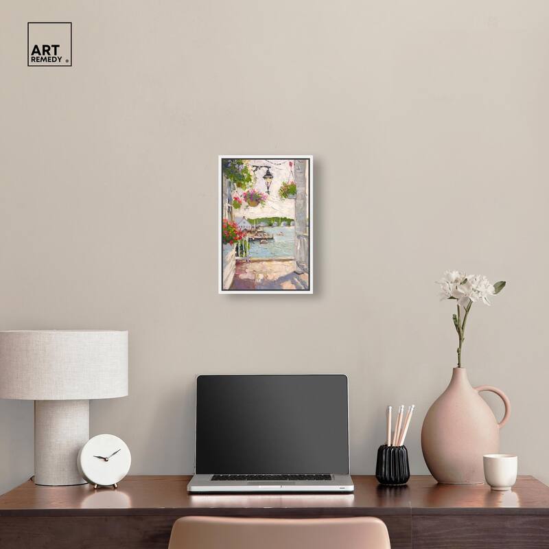 Harbor Hideaway II Canvas by Art Remedy