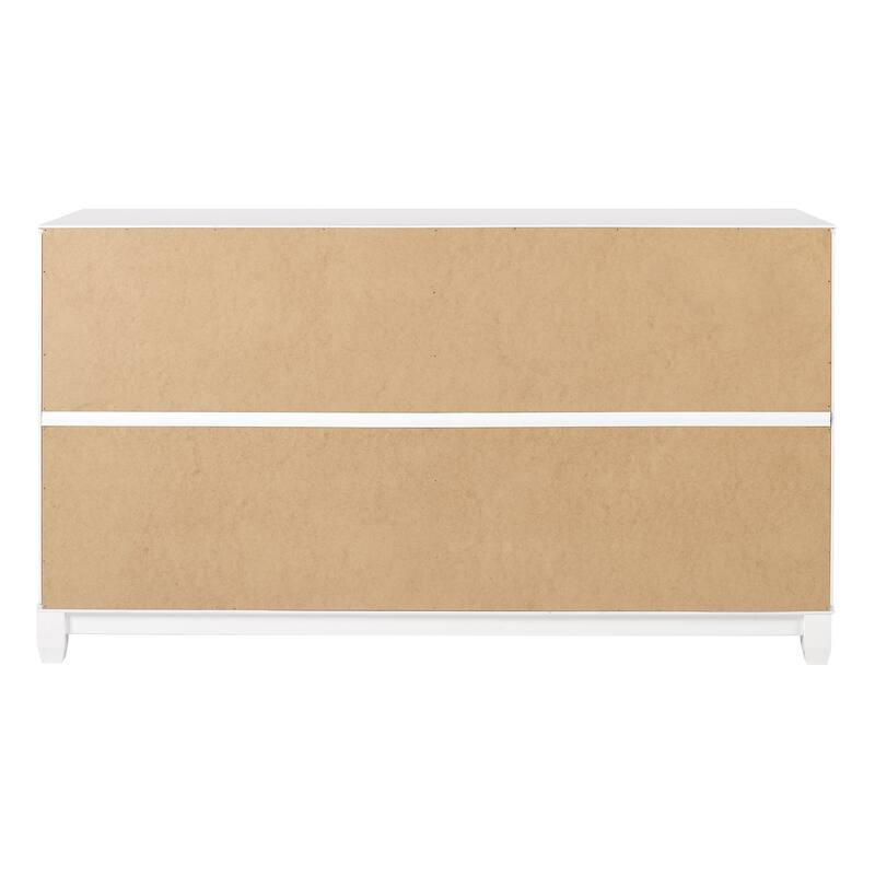 Middlebrook Contemporary Solid Wood 6-Drawer Dresser