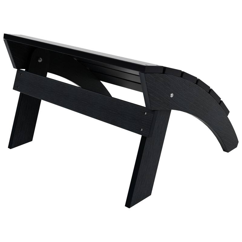 Vineyard HIPS Outdoor Eco-Friendly All Weather Adirondack Chair Ottoman