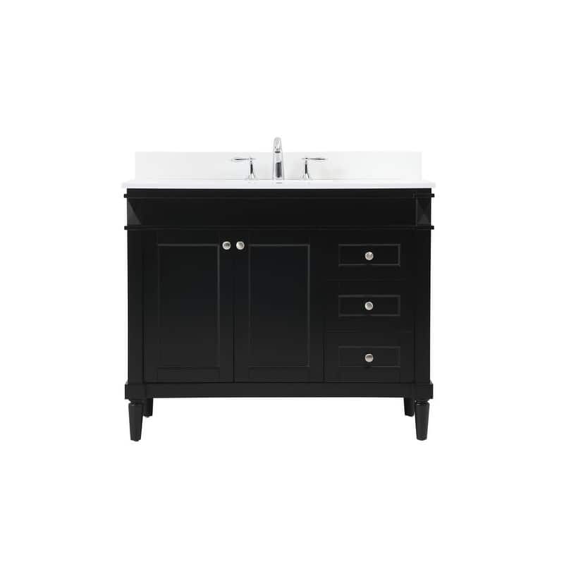 Elegant Lighting VF31842-BS Bennett 42" Free Standing Single Basin