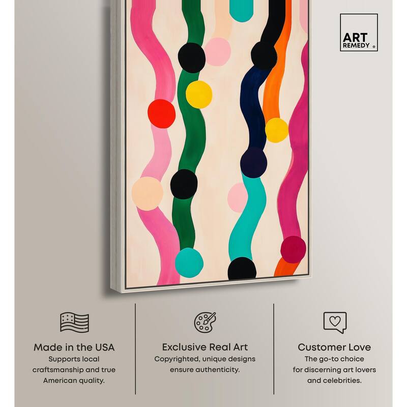 Pearl Colors I Canvas by Art Remedy