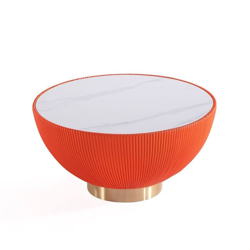 Manhattan Comfort Modern Anderson Upholstered Coffee Table