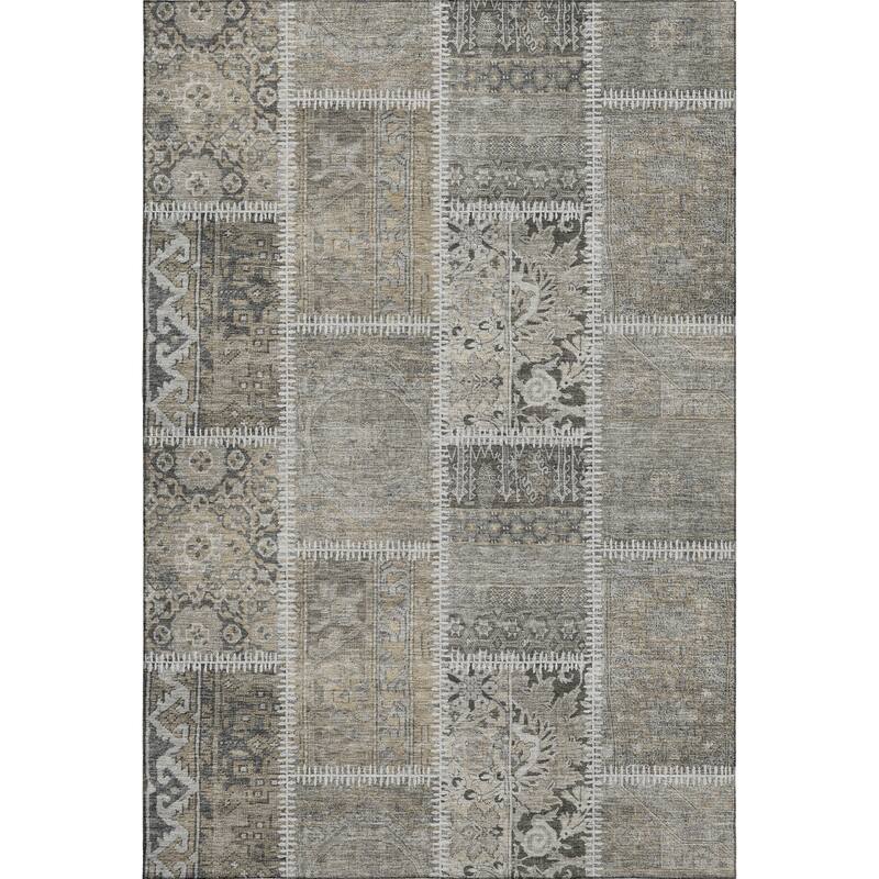 Premium Washable Super Soft Vintage Patchwork Mayfield Rug