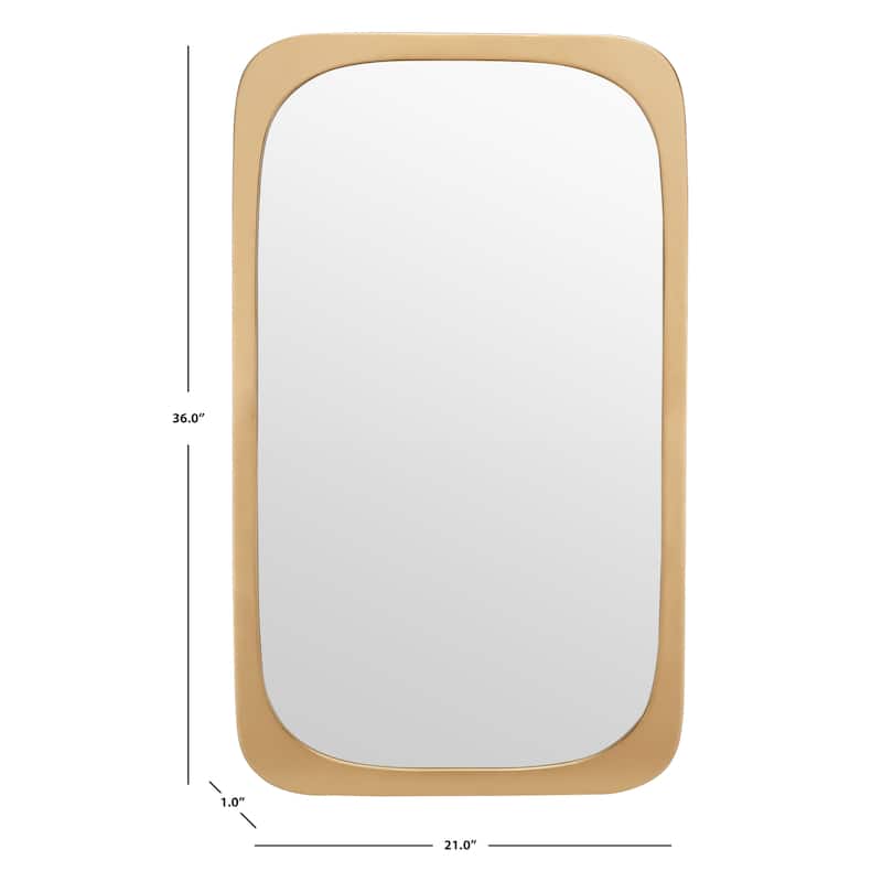 SAFAVIEH Deyanira 21 x 36-inch Rectangular Wall Mirror - 21"W x 1"D x 36"H - 21Wx1Dx36H